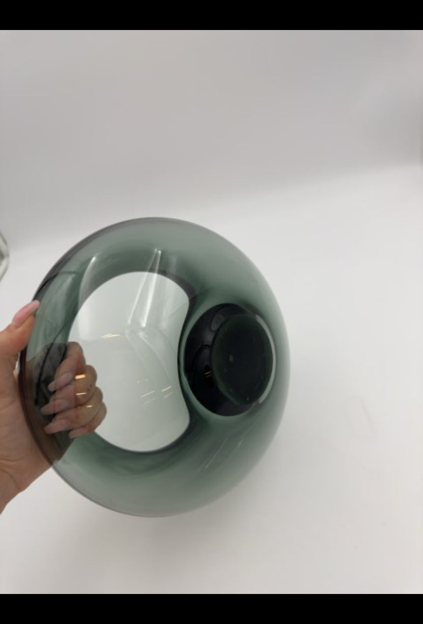 Vissengrøn Holmegaard skål, provance